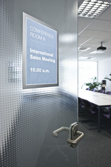 DURABLE Inforahmen Duraframe A4 selbstklebend 2 St silber