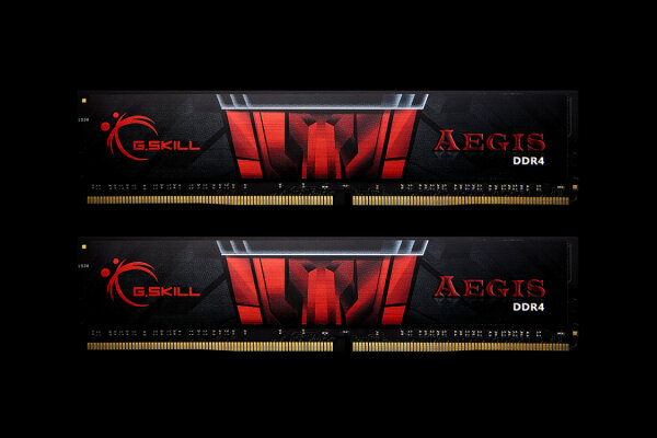 32GB G.Skill Aegis DDR4-3000 CL16 Dual Channel RAM 2x 16GB Kit 1.35V DDR4 3000MHz