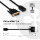 Club3D Kabel   DVI <-> HDMI 1.4  2m 4K30Hz St/Bu retail