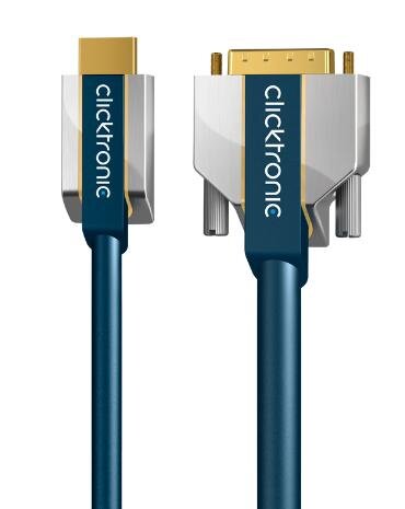 Clicktronic HDMI/DVI-D 5m