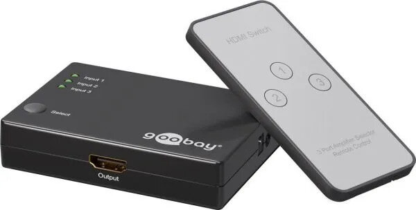 Goobay HDMI Umschaltbox 3in1