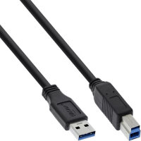 GC USB 3.0-A/B 1.8m schwarz