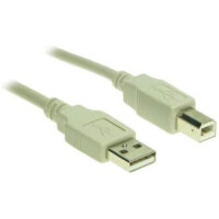 GC USB 2.0 A/B 3m weiss