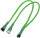 Nanoxia 4pin PWM Y-Kabel 30cm