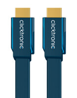 Clicktronic HDMI Flachkabel 1m