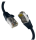 EFB CAT8.1 SCHWARZ 1m RJ45 PATCHKABEL S/FTP PIMF