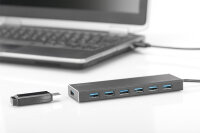 Digitus USB 3.0 Office Hub, 7-Port