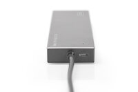 DIGITUS USB-Hub    7-Port 3.0->7xA3.0 m.Netzteil     schwarz