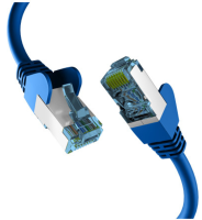 EFB RJ45 PATCHKABEL mit CAT7 ROHKABEL BLAU 0.15m