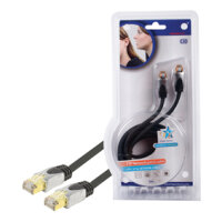 HQ CAT5e FTP 3m SCHWARZ
