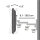 Techly Wandhalterung für LCD 13"-30" neigbar 3 Gelenke, lang