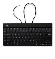 R-Go Tastatur Split   Break UK-Layout     verkabelt  schwarz