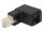 DELOCK Adapter RJ45 St gewinkelt -> RJ45 Bu Cat.6 UTP