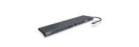 Multi Dockingstation IcyBox USB-C -> HDMI/DP/USB3.0/LAN/FL retail