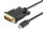 Equip Adapter USB-C->DVI-D(24+1)   1920x1200/ 60Hz 1.80m PVC Polybeutel