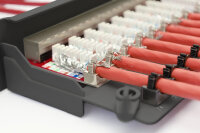 DIGITUS Patchpanel 1HE 24-Port Cat6a geschirmt schwarz