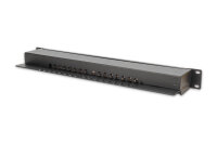 DIGITUS Patchpanel 1HE 16-Port Cat6  geschirmt schwarz