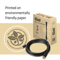 Club3D DisplayPort-Kabel 1.4 HBR3 32,4Gb/s   4m 8K60Hz St/St retail