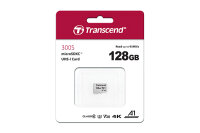 Transcend TS128GUSD300S-A Speicherkarte 128 GB MicroSDXC...