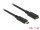 DELOCK Verlängerungskabel USB-C Stecker -> Buchse SuperSpeed 1m schwarz