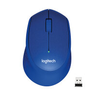 Logitech Wireless Mouse M330 silent plus blue retail