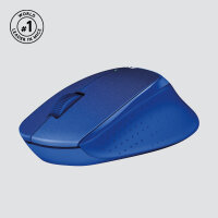 Logitech Wireless Mouse M330 silent plus blue retail