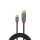 LINDY USB 2.0 Kabel Typ A/C Anthra Line M/M 1m