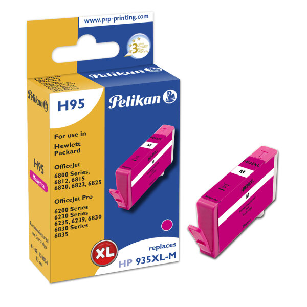 Pelikan Patrone HP H95  C2P25AE HP935XL magenta remanufactured