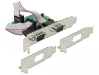 DELOCK PCI Express Card > 2x Seriell RS-232 HigSpeed 921K