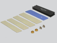 DELOCK PCIe-Card x4 > M2 KeyB + NVMe M.2 KeyM LowProfile