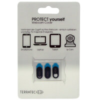 TERRATEC Webcam Cover Protect yourself (3er Pack)