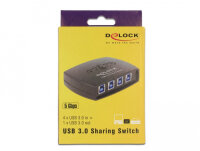 DELOCK Sharing Switch USB3.0 4-1 USB-B Bu > USB-A Bu