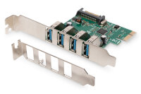 Digitus 4-Port USB 3.0 PCI Express-Karte
