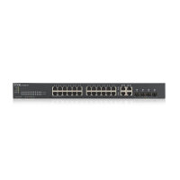 Zyxel GS1920 Rackmount Gigabit Smart Switch V2 24+4 Port...