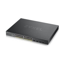Zyxel XGS1930-28HP Managed L3 Gigabit Ethernet (10/100/1000) Power over Ethernet (PoE) Schwarz