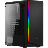 AeroCool Geh Midi Rift Black MicroATX/ATX/MiniITX o.N.