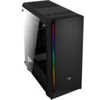 AeroCool Geh Midi Rift Black MicroATX/ATX/MiniITX o.N.