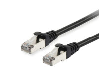 Equip Patchkabel Cat6A      S/FTP 2xRJ45 10.00m schwarz...