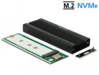 DELOCK Externes Gehäuse für M.2 NVMe PCIe SSD mit SuperSpeed
