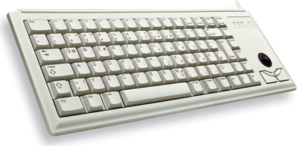 CHERRY TAS G84-4400 Corded DE-Layout hellgrau TRACKBALL