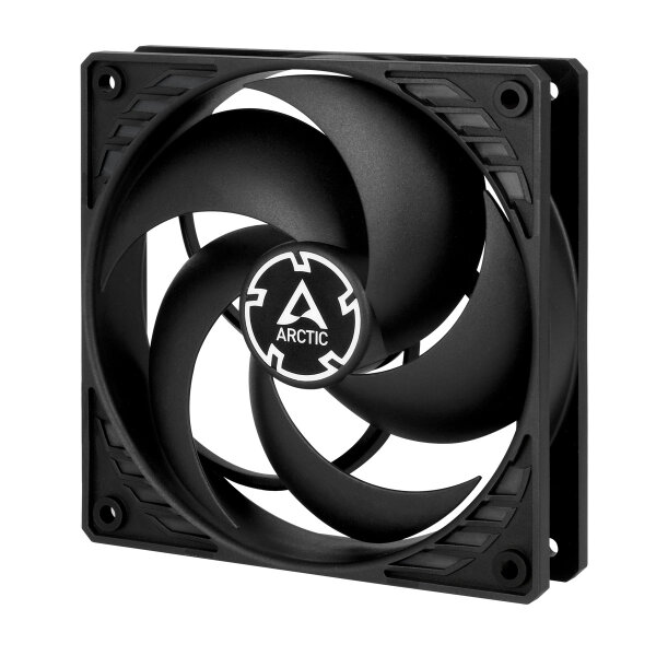 Arctic P12 120mm schwarz Case Fan Lüfter 12cm Gehäuselüfter