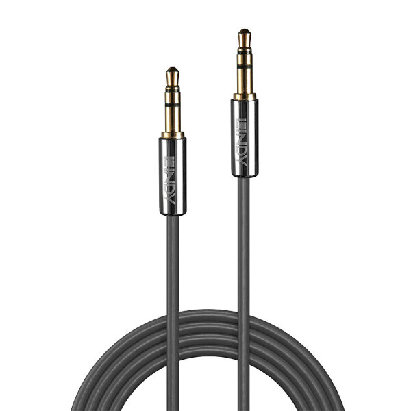 Lindy 35323 Audio-Kabel 3 m 3.5mm Anthrazit
