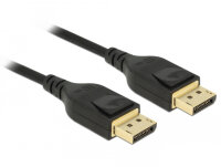 DeLOCK DisplayPort Kabel 8K 60Hz 2x DP Stecker 2m schwarz