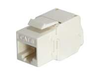Equip Keystone Jack ungeschirmt Cat6  LSA       wzf.8Stk  sw