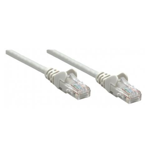 Intellinet Premium Netzwerkkabel, Cat6a, S/FTP, 100% Kupfer, Cat6a-zertifiziert, LS0H, RJ45-Stecker/RJ45-Stecker, 50,0 m, grau
